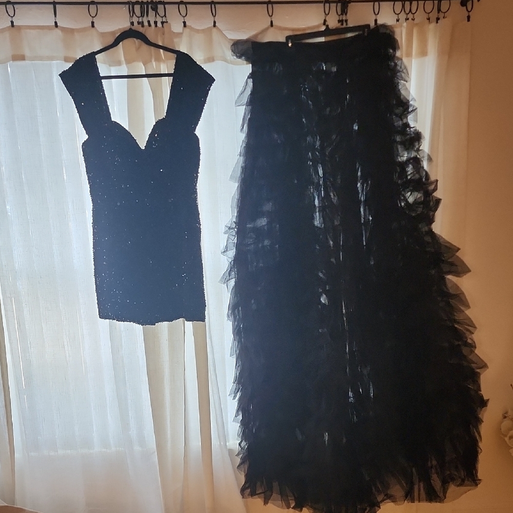 Elegant Black Evening Gown